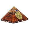 Seven Chakra Rudraksha Orgone Pyramid With Om Flower Of Life 3