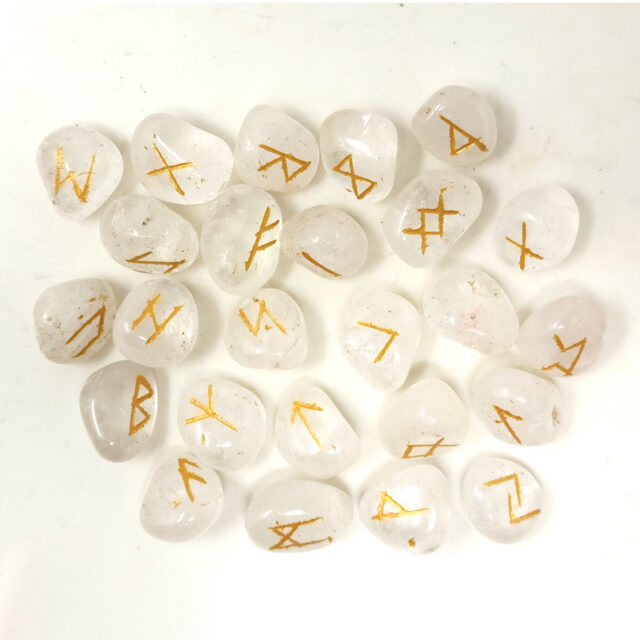 Crystal Quartz Rune Set
